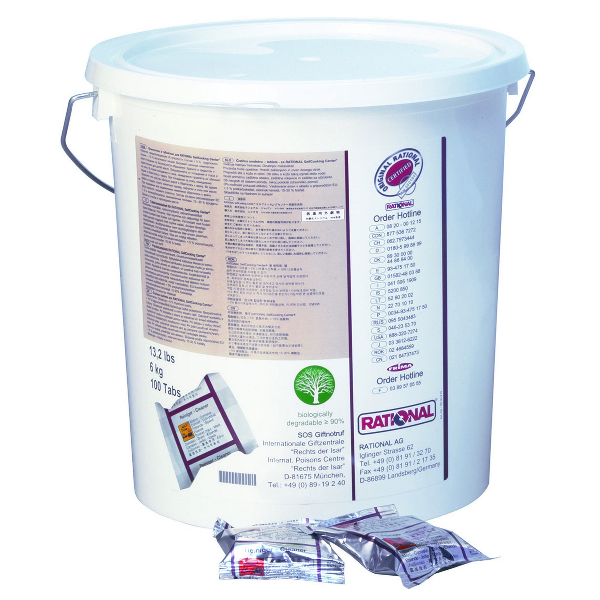 Rational detergent tabs 1x6kg
