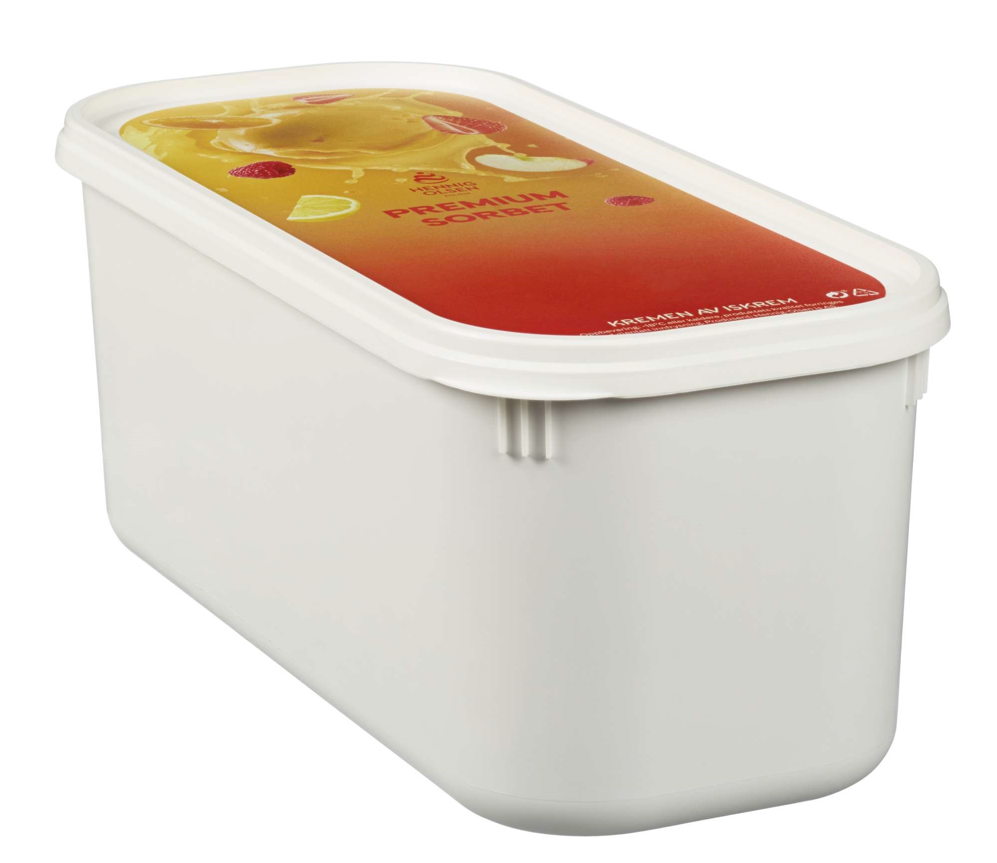 Ho bringebær sorbet   4,6l