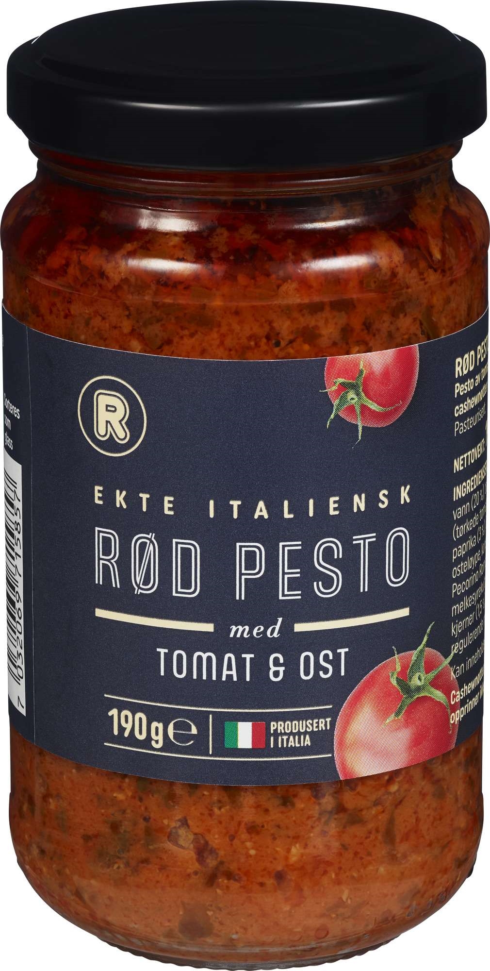 Rød pesto   190g
