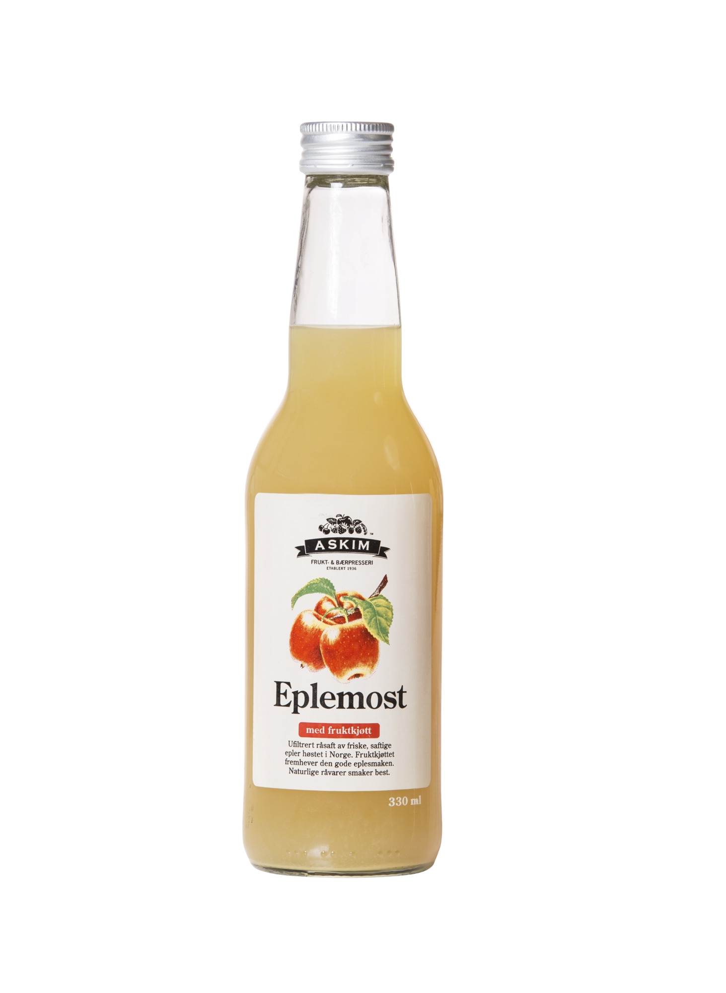 Eplemost m/fruktkjøtt   330ml