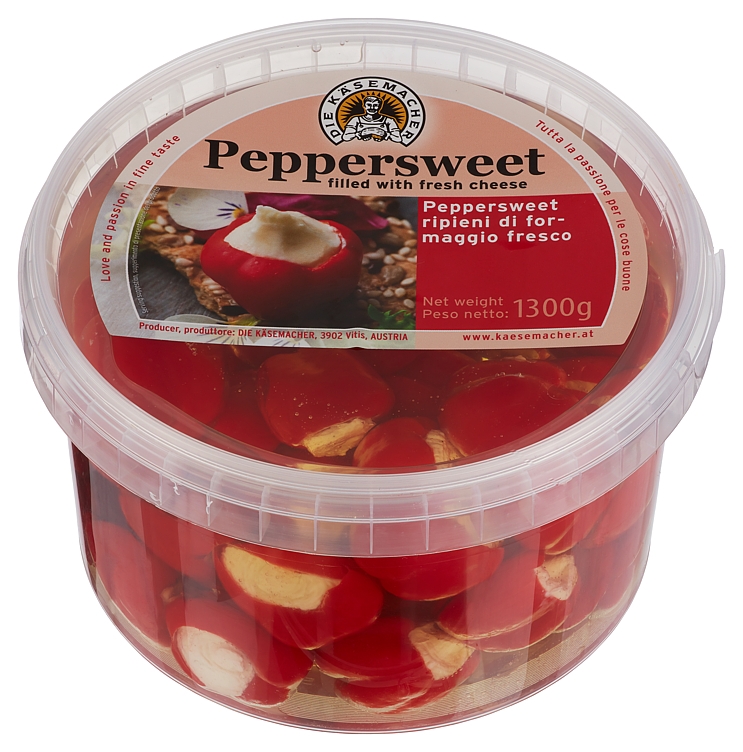 Ostefylt paprika                     1300g