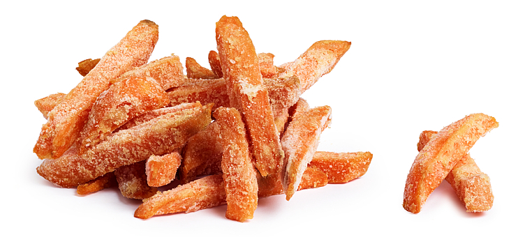 Søtpotet fries rettkutt  1,6kg