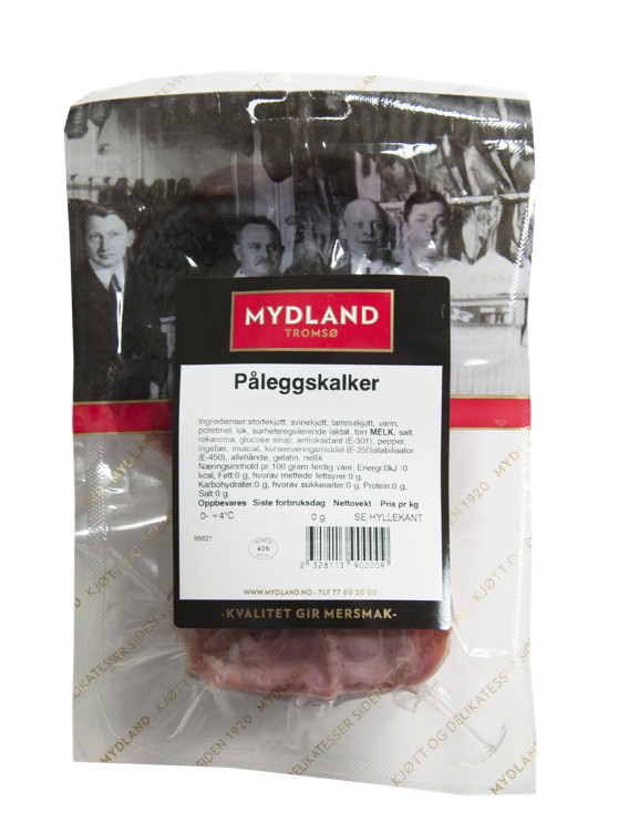 Påleggskalker assortert pålegg  kg