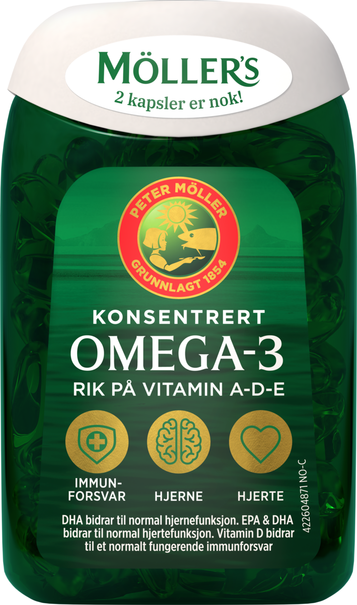 Möller’s den originale omega-3   112stk