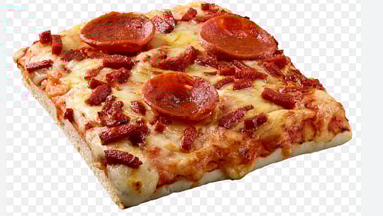 Firkantpizza pappbr slice   500stk
