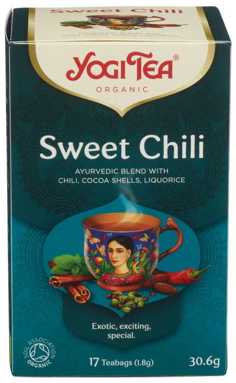 Te sweet chili økologisk  17poser  31g