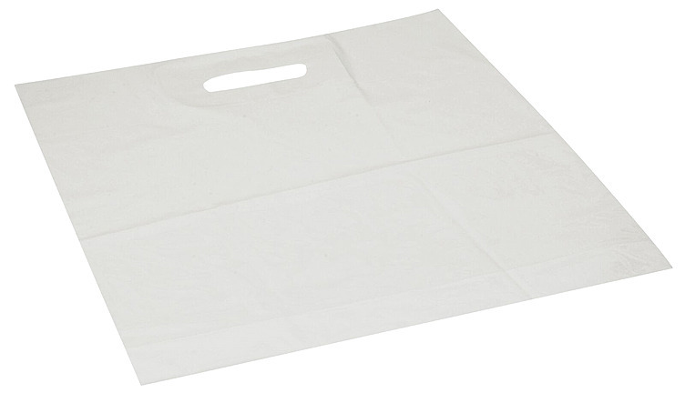 Bærepose hvit ldpe/virgin 40x45cm  stk