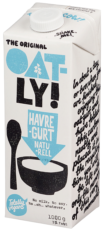 Oatly havregurt naturell   1l