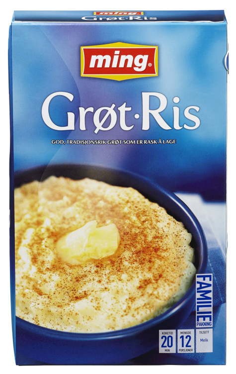 Grøtris familiepakning   800g