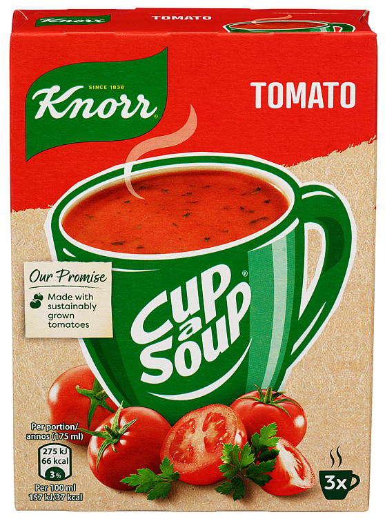 Knorr cup a soup tomat    3pk