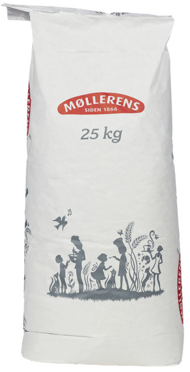 Rugmel siktet, 25kg