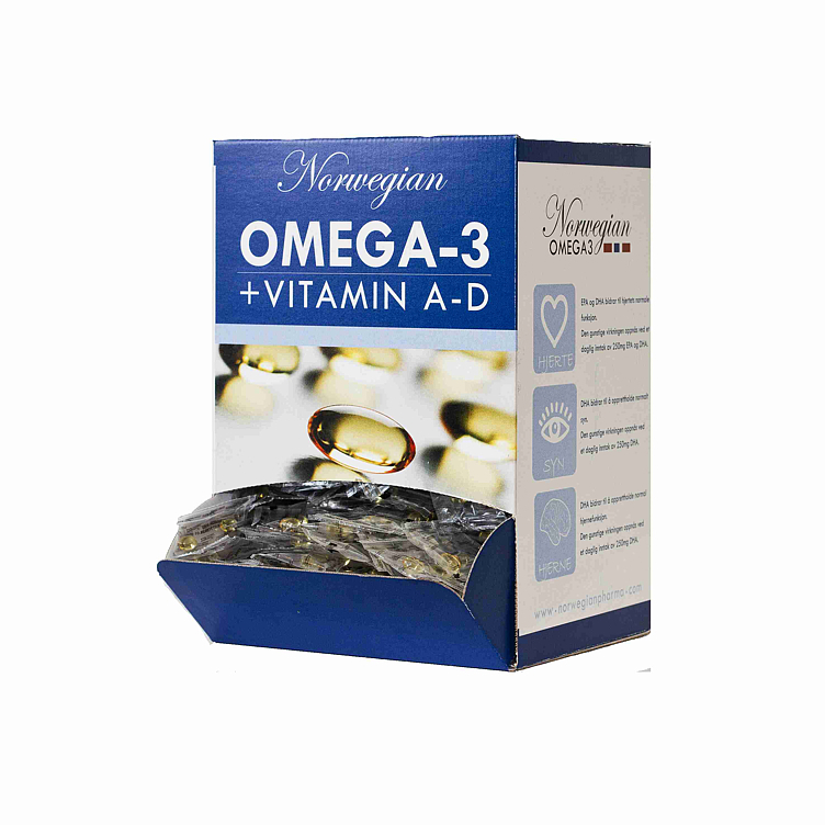 Omega 3 kapsler     500stk