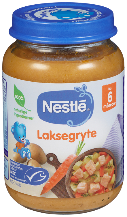Naturnes laksegryte 6m 190g