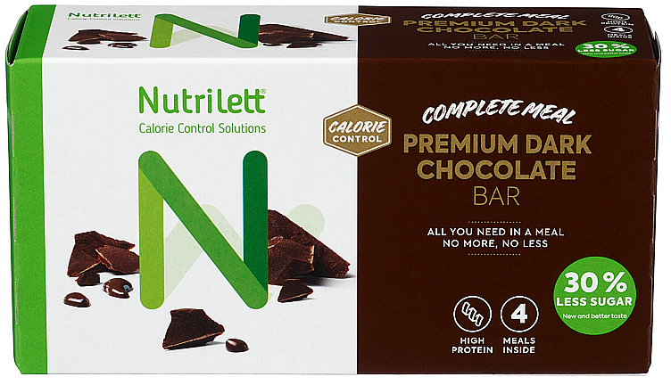 Nutrilett 4 pk premium dark 4x60 gr