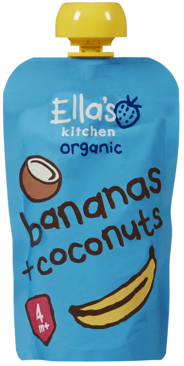 Barnemat banan+kokos økol.    120g