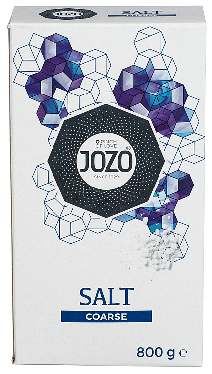 Jozo grovt salt u/jod   800g