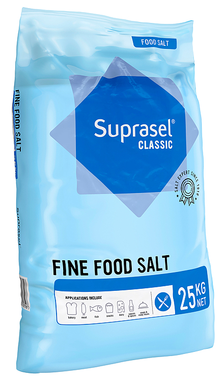 Suprasel salt, fint raff.        25kg
