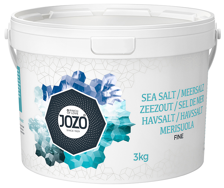 Jozo havsalt fint bøtte  3kg