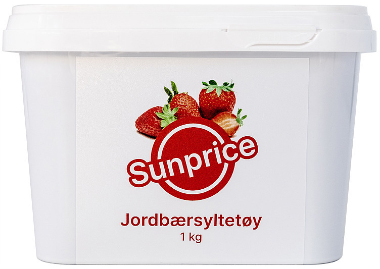 Sunprice jordbærsyltetøy 1kg
