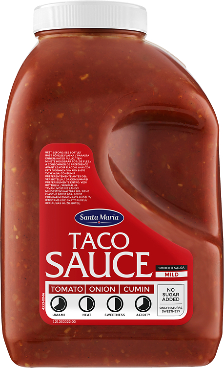 Taco sauce mild   3,7kg