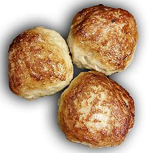 Medisterkaker håndstekte m/storfe     2,5kg