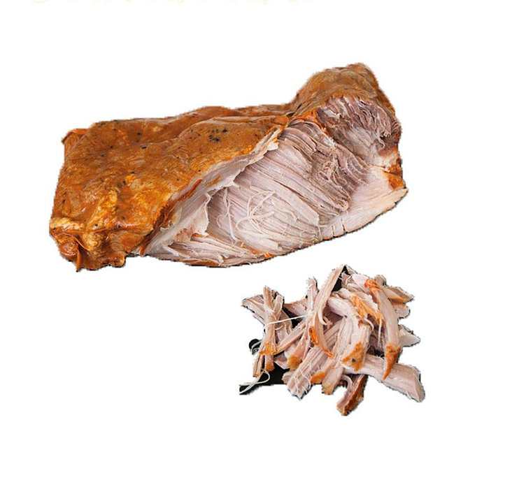 Pulled pork sousvide hel   4xca1,26kg  kg