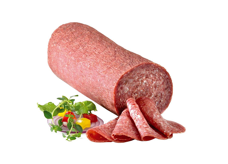 Fårepølse 100g skåret røkt  0,10kg