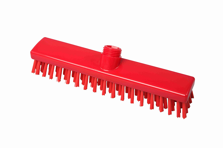 Gulvskrubb 28 cm rød