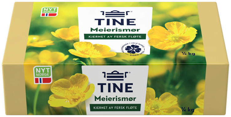 Ekte meierismør pk   250g