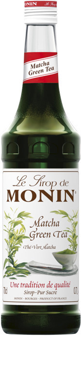 Monin matcha green tea  syrup  70cl
