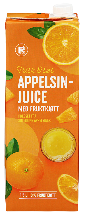 Rema 1000 appelsinjuice m/fk premium  1,5l