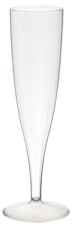 Champagneglass 13.5 cl, shrinkwr.   10stk
