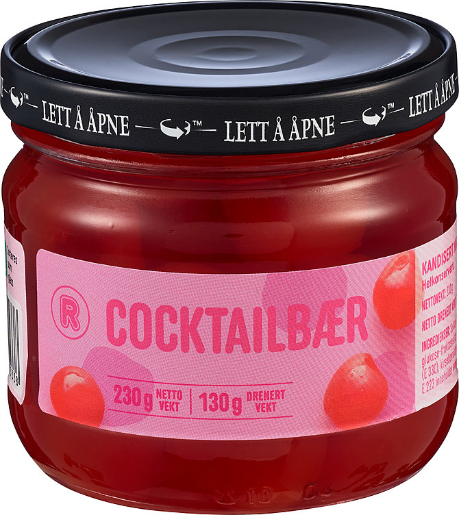 Rema 1000 coctailbær 230g