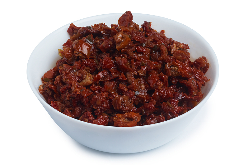 Tomater soltørk.i krydr.olje      1,5kg