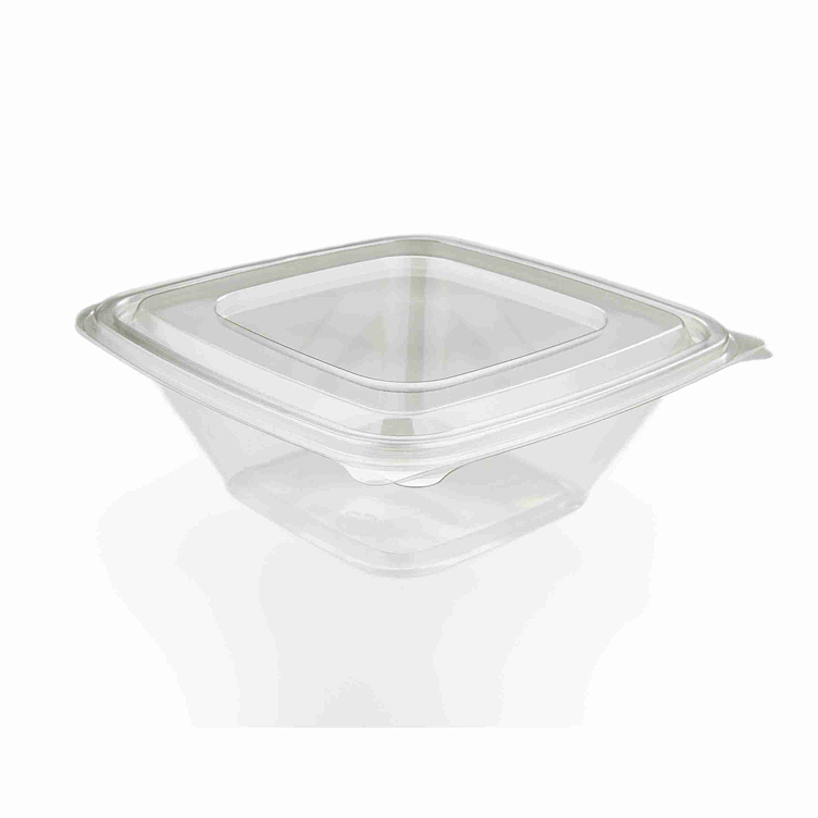 Mat-/salatbeger m/lokk rpet 1000ml 35stk