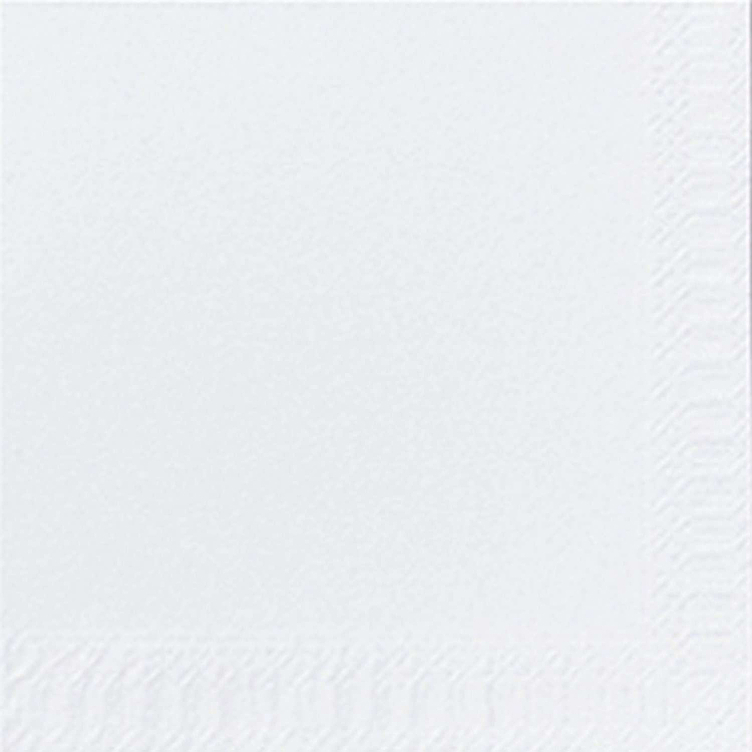 Serv.3l24cm hvit   250stk