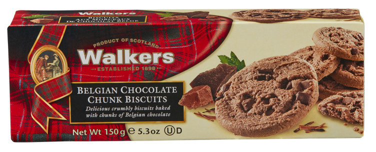 Sjokoladekjeks belgisk    150g