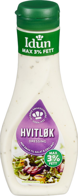 Dressing hvitløk maks    3%    252g