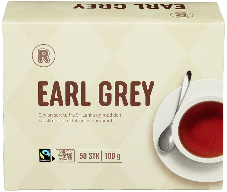 Earl grey te 50pk fairtrade  100g