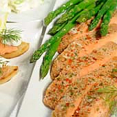 Krydderlaks varmrøkt kuttet  10xca1kg  kg