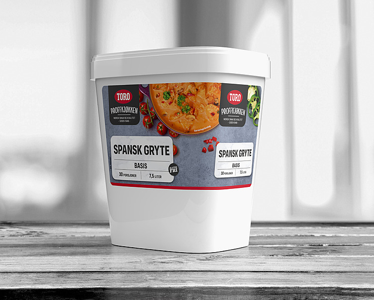 Spansk gryte pulver 7,5l   0,9kg