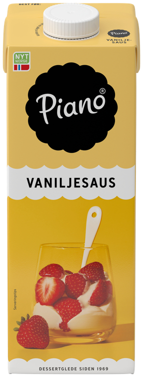 Piano vaniljesaus 1l