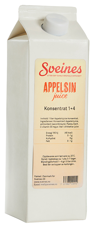 App.juice konsentr. 1+4 1l