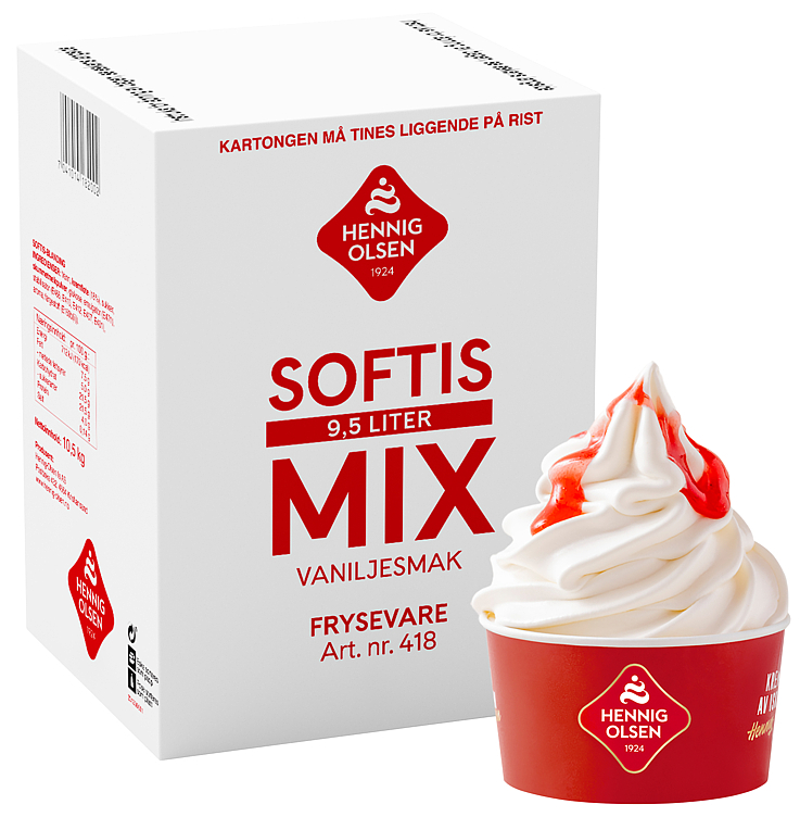 Softis-mix frossen 9,5l