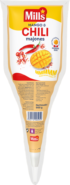Sandwichmajones mango og chili  900g