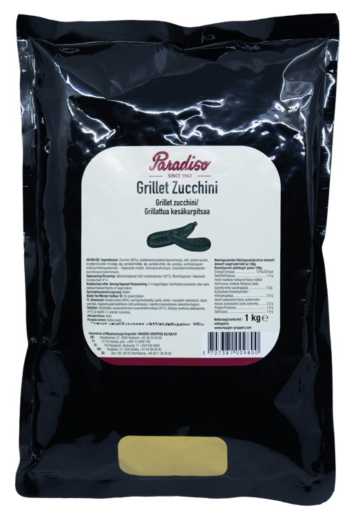 Paradiso grillet squash 1kg