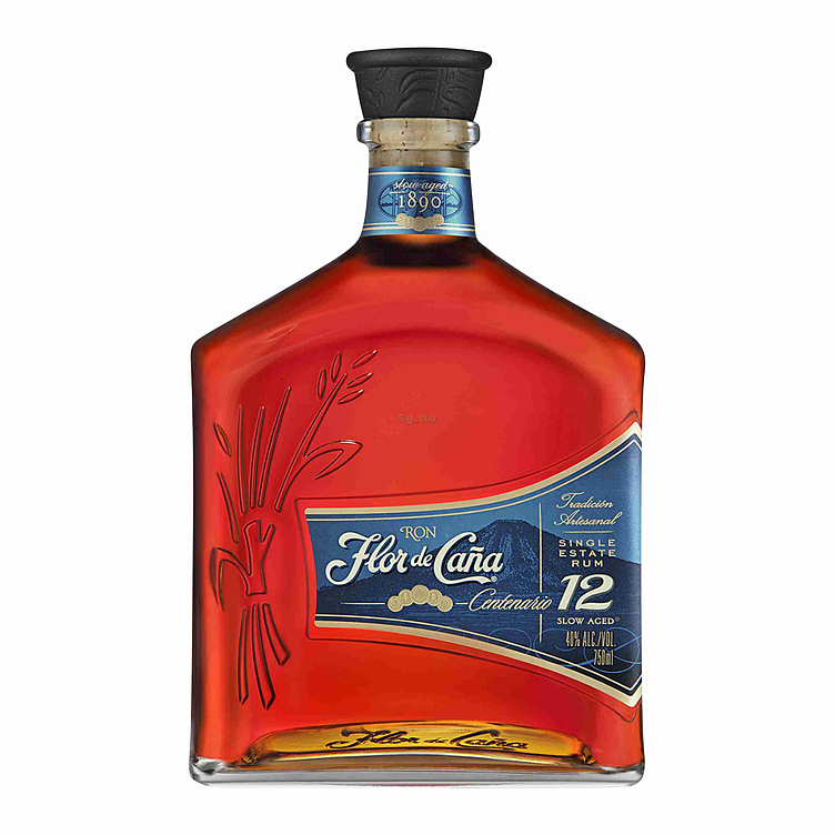 Flor de cana centenario 12yo   40%   70cl
