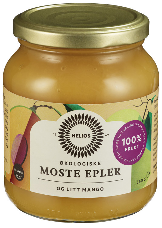 Eplemos med mango økol.   360g