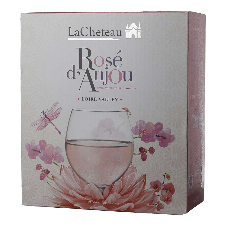 Lacheteau rose d anjou   10,5%   2,25l