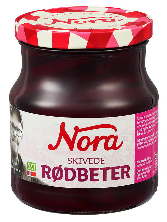 Skivede rødbeter        580g